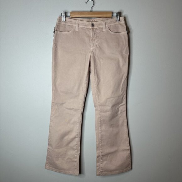 Dolce & Gabbana Jeans Light Pink Boot Cut Midrise Chino Pants Italy Size 29 Y2K - Picture 1 of 16
